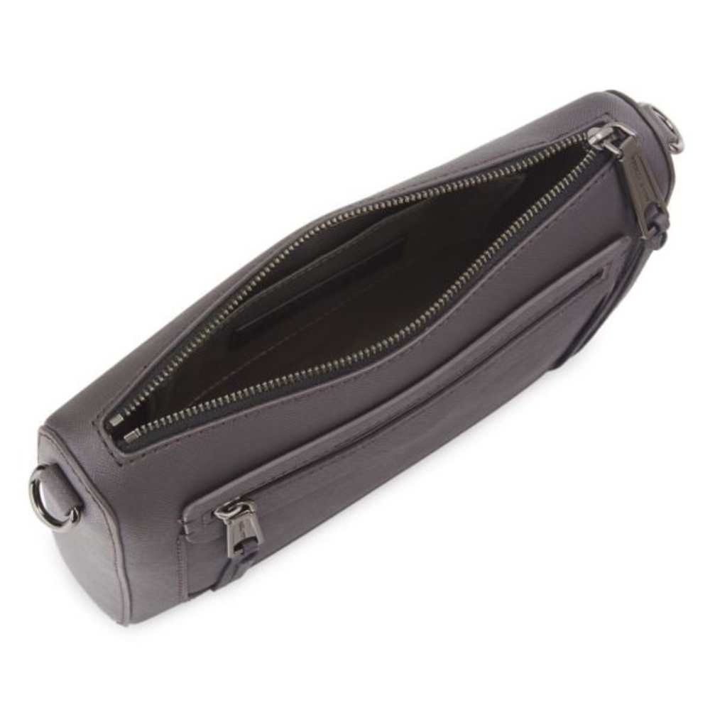 Rebecca Minkoff Avery Leather Crossbody Bag (Color - Graphite) - Picture 4 of 9